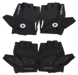DAHON ACCESSORIES CYCLING GLOVES BLACK LARGE