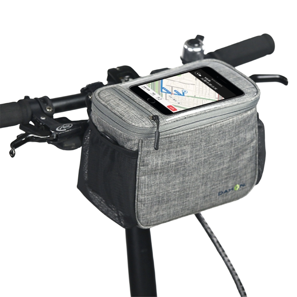 DAHON ACCESSORIES HANDLEBAR BAG GRAY
