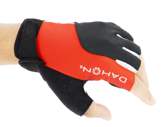DAHON ACCESSORIES CYCLING GLOVES RED MEDIUM